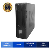 Mini Cpu Elgin Newera E3 Nano Memória Ssd 120gb 4gb