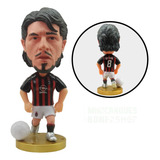 Mini Craque Gennaro Gattuso Milan Miniatura Futebol Soccerwe