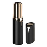Mini Depiladora Elétrica Feminina Portátil Cor Preto