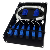 Mini Dio 6fo Em Aço Pigtail Acoplador Completo Sm Sc sc Upc
