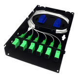 Mini Dio Sc Apc 9 125 6fibras Completo Pigtail E Acoplador