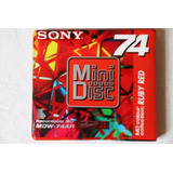 Mini Disc Sony 74 Minutos Novo Lacrado