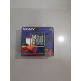 Mini Disc Sony Mdw 74 Pack Com 3 Unidades
