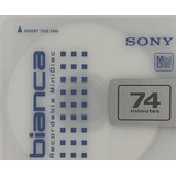 Mini Disk Sony 74 Minutos 4 Unidades