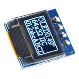 Mini Display Oled Branco 64x32 Pixels Ssd1315 I2c 0 49pol