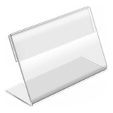 Mini Display Porta Preço Expositor Acrílico Luxo 20 Unids
