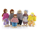 Mini Dollhouse Family Dolls