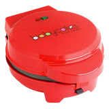 Mini Donut Maker Cupcake Muffins 3 Em 1 Cor Vermelha