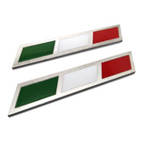 Mini Emblema Bandeira Italia Painel Coluna