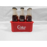 Mini Engradado Coca Cola Anos 80 - Países - Estados Unidos