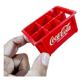 Mini Engradado Coca-cola Colecionável Anos 80 Legítimo Rarid