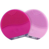 Mini Escova Massageadora Eletrica Rosto Limpeza Facial