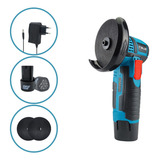 Mini Esmerilhadora E Lixadora De Mão Leve Sem Fio Portátil Cor Azul-turquesa 110v/220v