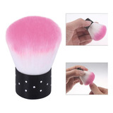 Mini Espanador Pincel Unhas Fibra Acrigel Porcelana