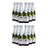 Mini Espumante Moscatel Monte Paschoal 187ml Kit 12 Garrafas