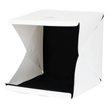 Mini Estúdio 40x40cm Fundo Preto E Branco P Foto De Produto