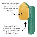 Mini Ferro D Passar Roupa A Vapor Super Prático Para Viage