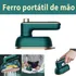 Mini Ferro De Roupas Camisas Viagem Bivolt