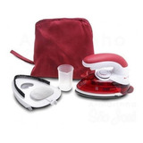 Mini Ferro De Viagem Steamer Vertical Vapor Patchwork Bivolt