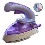 Mini Ferro De Viagem Steamer Vertical Vapor Patchwork Bivolt