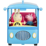 Mini Figura E Veículo Onibus Escolar Peppa Pig Sunny 2305