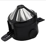 Mini Filtro Coador De Café Portátil Reutilizável Em Aço Inoxidável Sem Papel
