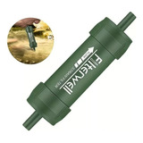 Mini Filtro De Água Portátil Camping Sobrevivência Case