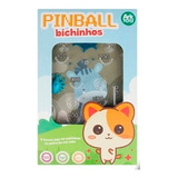 Mini Fliperama Pinball 21x13 Infantil Jogo Plástico Brinqued