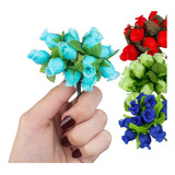 Mini Flor Artificial Pacote Com 72 Unidades