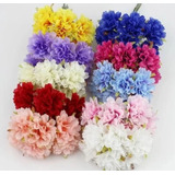 Mini Florzinhas De Papel C 12 Flor Buquê Artificial Decora