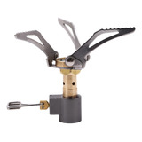 Mini Fogareiro Portátil Automático Camping Trekking Compacto