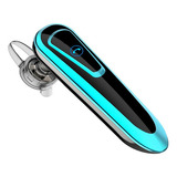 Mini Fone De Ouvido Bluetooth Headset Sem Fio 24h Duração Cor Azul