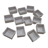 Mini Forma Aquarela Vazia Keramik Half Pan 12 Unidades