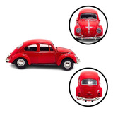 Mini Fusca 1 32 Metal Coleção Clássicos Carros Ferro Antigos