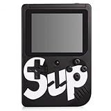 Mini Game Portátil 400 Jogos Tela LCD Saída AV - Entretenimento E Diversão -Preto-
