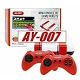 Mini Game Retrô Super AY 007 Tomate 620 Jogos Clássicos Integrados