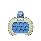 Mini Game Sensorial Console Pop It Quick Push Divertido Brinquedo Sensorial Pop It Quick Push Hipopótamo 