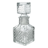 Mini Garrafa Licoreira De Vidro Vintage 50ml