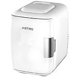 Mini Geladeira Elétrica Classic Branca- Portátil- Esfria E Aquece- Praticidade Compacta- Capacidade 5L