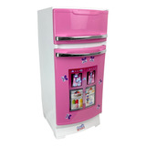 Mini Geladeira Infantil P Cozinha Magic Toys Completa Linda