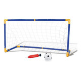 Mini Gol De Placa Brinquedo Trave Rede Bola Futebol Infantil
