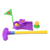 Mini Golfe Infantil Brinquedo Kit Golf Esportivo C Bolinha