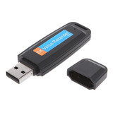 Mini Gravador De Voz Telefone Espião Pendrive 8gb
