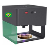 Mini Gravador Impressora Laser 3000mw Madeira Couro Papel