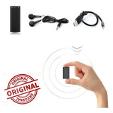 Mini Gravador Voz Som Digital Espiao Espia Micro Escuta