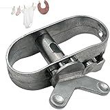 Mini Guincho De Catraca De 7-9 X 2 X 6-3 Cm- Aperto De Corda De Liga De Zinco Para Cercas- Cordas De Piscina- Varais