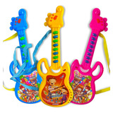 Mini Guitarra Musical Brinquedo Infantil Guitarrinha C/ Som Cor Amarelo
