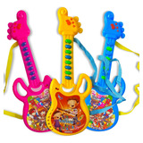 Mini Guitarra Musical Brinquedo Infantil Guitarrinha C  Som