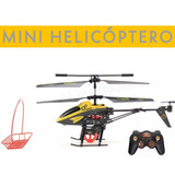 Mini Helicóptero Brinquedo Com Controle Remoto