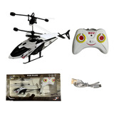 Mini Helicóptero De Controle Remoto Sensor Voa Diversão